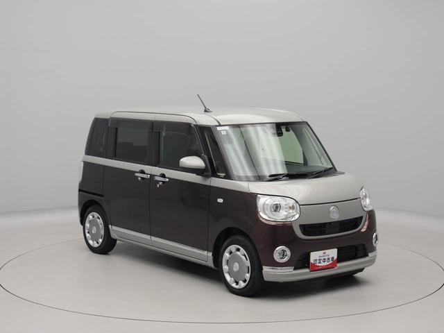ムーヴキャンバスＧブラックインテリアＶＳ　ＳＡIII　ナビ　ドラレコ衝突軽減ブレーキ　ＬＥＤヘッドライト　全周囲カメラ　電動格納ドアミラー　プッシュボタンスタート　アイドリングストップ　両側電動スライドドア　オートエアコン　運転席シートヒーター　盗難防止システム（愛知県）の中古車