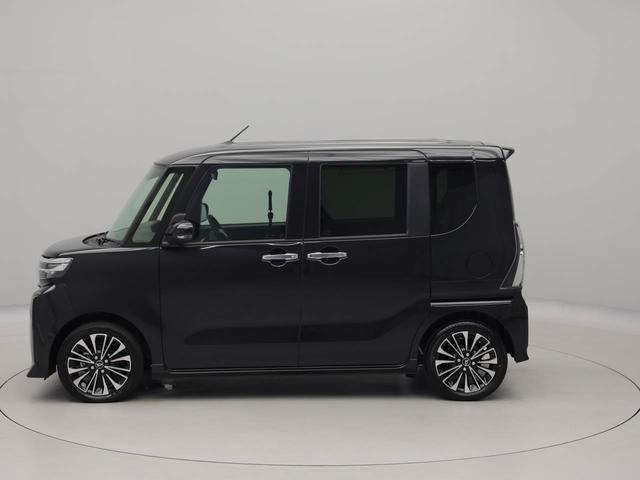 タントカスタムＲＳ　オーディオレス　バックカメラ　キーフリーオーディオレス　バックカメラ　キーフリー　両側パワースライドドア　リヤプライバシーガラス　リヤサンシャエード　コーナーセンサー　ＬＥＤヘッドライト　オートライト　１５インチアルミホイール（愛知県）の中古車