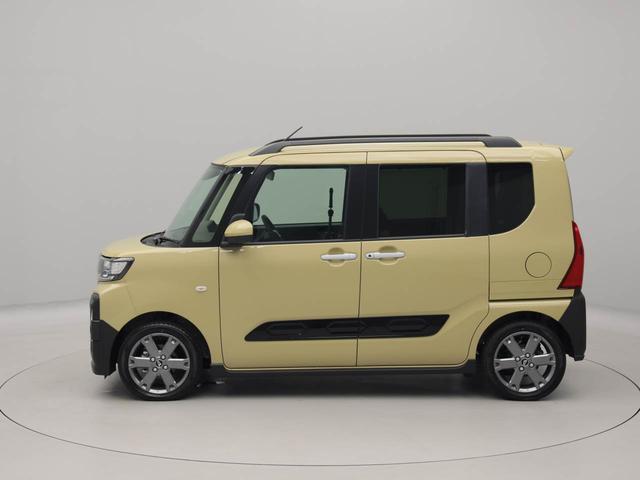 タントファンクロスターボワンオーナー　ターボ　衝突回避支援ブレーキ　車線逸脱警報　バックカメラ　両側電動スライドドア　キーフリー　プッシュスタート　ＬＥＤヘッドランプ　アルミホイール　アイドリングストップ　エアバック（愛知県）の中古車