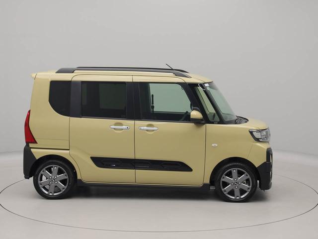 タントファンクロスターボワンオーナー　ターボ　衝突回避支援ブレーキ　車線逸脱警報　バックカメラ　両側電動スライドドア　キーフリー　プッシュスタート　ＬＥＤヘッドランプ　アルミホイール　アイドリングストップ　エアバック（愛知県）の中古車