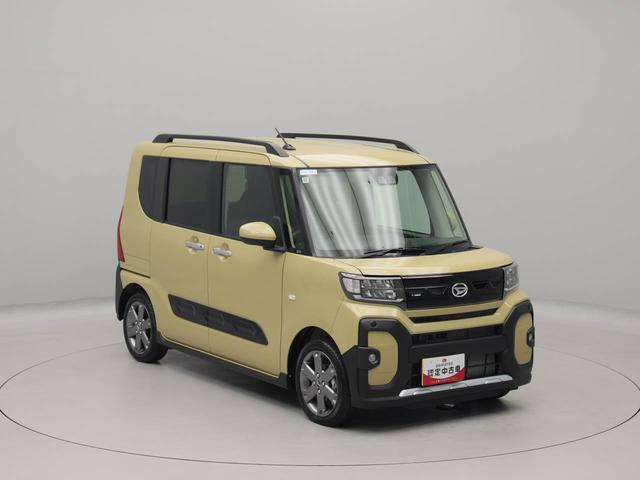タントファンクロスターボワンオーナー　ターボ　衝突回避支援ブレーキ　車線逸脱警報　バックカメラ　両側電動スライドドア　キーフリー　プッシュスタート　ＬＥＤヘッドランプ　アルミホイール　アイドリングストップ　エアバック（愛知県）の中古車