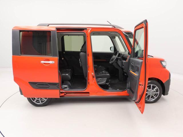 タントファンクロスルーフレール　両側電動スライドドア　電動パーキングブレーキ　　クリアランスソナー　　ＬＥＤライト　スマートキー　オートエアコン（愛知県）の中古車