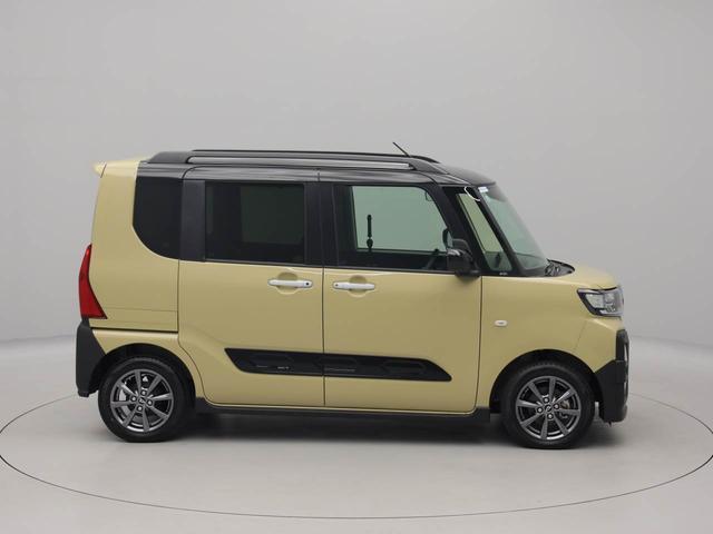 タントファンクロス　両面スライドドア　パノラマモニター両面スライドドア　バックカメラ　パノラマモニター　キーフリー　イモビライザー　アイドリングストップ　アルミホイール　ＬＥＤヘッドライト　ワンオーナー　禁煙車（愛知県）の中古車