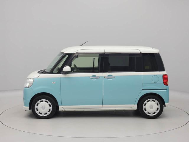 ムーヴキャンバスＸリミテッド　ＳＡIIキーフリー　両側電動スライドドア（愛知県）の中古車