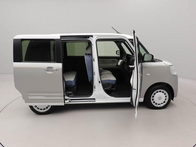 ムーヴキャンバスストライプスＧ　両側電動スライドドア　バックカメラ両側電動スライドドア　バックカメラ　キーフリー　イモビライザー　アイドリングストップ　ＬＥＤヘッドライト　ワンオーナー　禁煙車（愛知県）の中古車