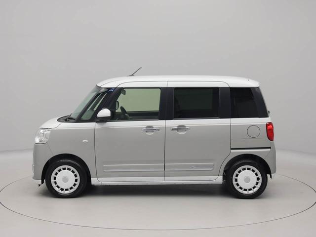 ムーヴキャンバスストライプスＧ　両側電動スライドドア　バックカメラ両側電動スライドドア　バックカメラ　キーフリー　イモビライザー　アイドリングストップ　ＬＥＤヘッドライト　ワンオーナー　禁煙車（愛知県）の中古車