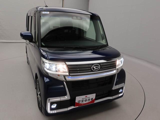 タントカスタムX トップエディションVS SAIII ナビ衝突軽減ブレーキ LEDヘッドライト アルミホイール 電動格納ドアミラー プッシュボタンスタート スマートキー 両側電動スライドドア オートエアコン 運転席シートヒーター 全周囲カメラ ドラレコ(愛知県)の中古車