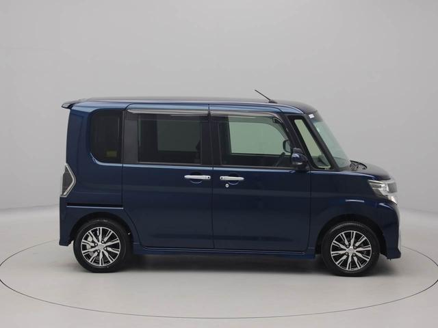 タントカスタムX トップエディションVS SAIII ナビ衝突軽減ブレーキ LEDヘッドライト アルミホイール 電動格納ドアミラー プッシュボタンスタート スマートキー 両側電動スライドドア オートエアコン 運転席シートヒーター 全周囲カメラ ドラレコ(愛知県)の中古車
