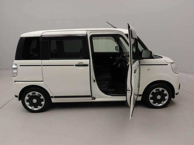 ムーヴキャンバスGブラックアクセントVS SAIII衝突回避支援ブレーキ 車線逸脱警報 バックカメラ ナビ TV ドライブレコーダー ETC 両側電動スライドドア キーフリー プッシュスタート LEDヘッドランプ アイドリングストップ エアバック(愛知県)の中古車