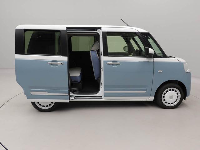 ムーヴキャンバスストライプスGターボターボ ワンオーナー 衝突回避支援ブレーキ 車線逸脱警報 バックカメラ 両側電動スライドドアキーフリープッシュスタート LEDヘッドランプ アイドリングストップ エアバック ABS CVT(愛知県)の中古車