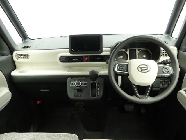 ムーヴキャンバスストライプスGターボ アダプティブクルーズコントロールターボ キーフリー LEDヘッドライト 両側電動スライドドア プッシュボタンスタート 障害物センサー 電動パーキングブレーキ 運転席・助手席シートヒーター バックカメラ オートエアコン(愛知県)の中古車