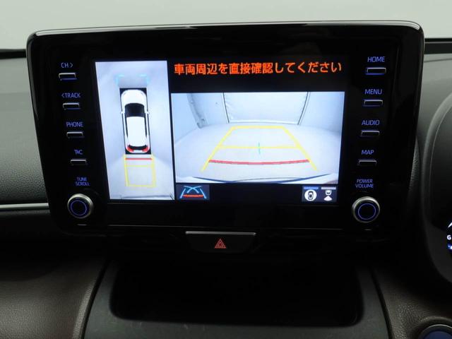 ヤリスクロスハイブリッドＺ　全方位モニター　ナビ　ＥＴＣナビ　テレビチューナー　バックカメラ　全方位モニター　キーフリー　イモビライザー　アイドリングストップ　ＥＴＣ　ハイブリッド車　アルミホイール　ＬＥＤヘッドライト　ワンオーナー　禁煙車（愛知県）の中古車