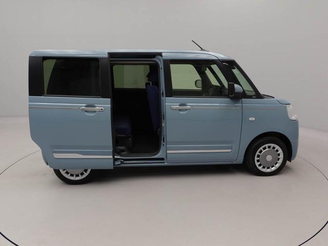 ムーヴキャンバスセオリーGワンオーナー 衝突回避支援ブレーキ 車線逸脱警報 バックカメラ 両側電動スライドドア キーフリー プッシュスタート LEDヘッドランプ アイドリングストップ エアバック ABS CVT イモビライザー(愛知県)の中古車