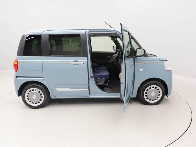 ムーヴキャンバスセオリーGワンオーナー 衝突回避支援ブレーキ 車線逸脱警報 バックカメラ 両側電動スライドドア キーフリー プッシュスタート LEDヘッドランプ アイドリングストップ エアバック ABS CVT イモビライザー(愛知県)の中古車