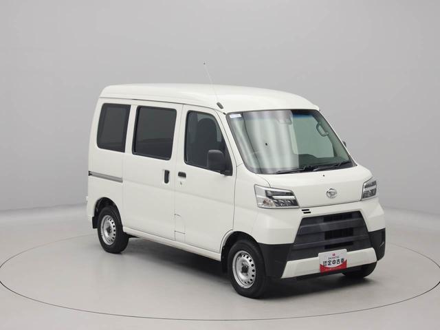 ハイゼットカーゴデラックスSAIIIワンオーナー 衝突回避支援ブレーキ 車線逸脱警報 オートマチック車 LEDヘッドランプ アイドリングストップ エアバック ABS(愛知県)の中古車