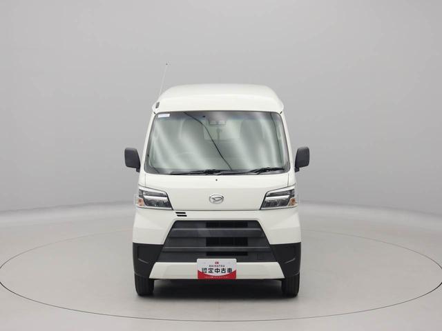 ハイゼットカーゴデラックスSAIIIワンオーナー 衝突回避支援ブレーキ 車線逸脱警報 オートマチック車 LEDヘッドランプ アイドリングストップ エアバック ABS(愛知県)の中古車