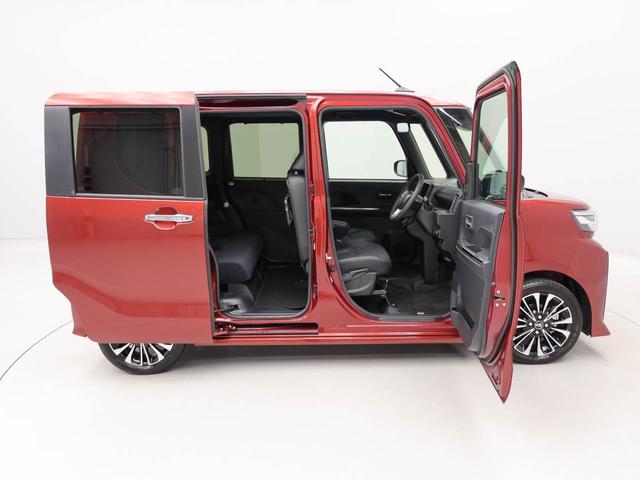 タントカスタムRSワンオーナー ターボ 衝突回避支援ブレーキ 車線逸脱警報 バックカメラ 両側電動スライドドア キーフリー プッシュスタート LEDヘッドランプ アルミホイール アイドリングストップ エアバック ABS(愛知県)の中古車