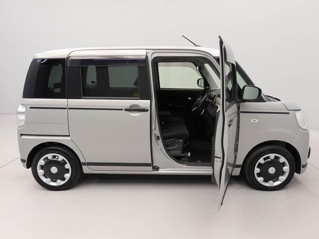 ムーヴキャンバスGブラックアクセントVS SAIII衝突回避支援ブレーキ 車線逸脱警報 バックカメラ オーディオ ドライブレコーダー 両側電動スライドドア キーフリー プッシュスタート LEDヘッドランプ アイドリングストップ エアバック ABS(愛知県)の中古車