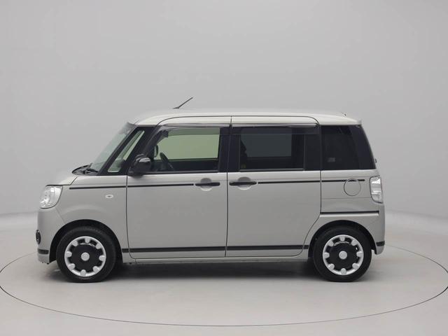 ムーヴキャンバスGブラックアクセントVS SAIII衝突回避支援ブレーキ 車線逸脱警報 バックカメラ オーディオ ドライブレコーダー 両側電動スライドドア キーフリー プッシュスタート LEDヘッドランプ アイドリングストップ エアバック ABS(愛知県)の中古車