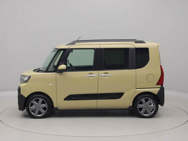 タントファンクロスターボワンオーナー ターボ 衝突回避支援ブレーキ 車線逸脱警報 バックカメラ 両側電動スライドドア キーフリー プッシュスタート LEDヘッドランプ アルミホイール アイドリングストップ エアバック ABS(愛知県)の中古車