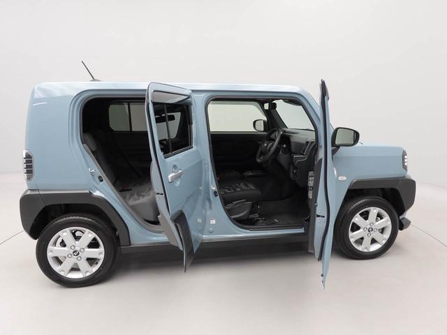 タフトＸ　アルミホイール　スマートキー衝突軽減ブレーキ　ＬＥＤヘッドライト　プッシュボタンスタート　アイドリングストップ　盗難防止システム　電動格納ドアミラー　電動パーキングブレーキ　障害物センサー　オートエアコン　バックカメラ（愛知県）の中古車