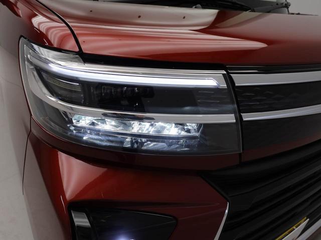 タントカスタムＸ　両側電動スライドドア　ＬＥＤヘッドライト衝突軽減ブレーキ　プッシュボタンスタート　アイドリングストップ　スマートキー　障害物センサー　アルミホイール　電動格納ドアミラー　電動パーキングブレーキ　オートエアコン　運転席・助手席シートヒーター（愛知県）の中古車