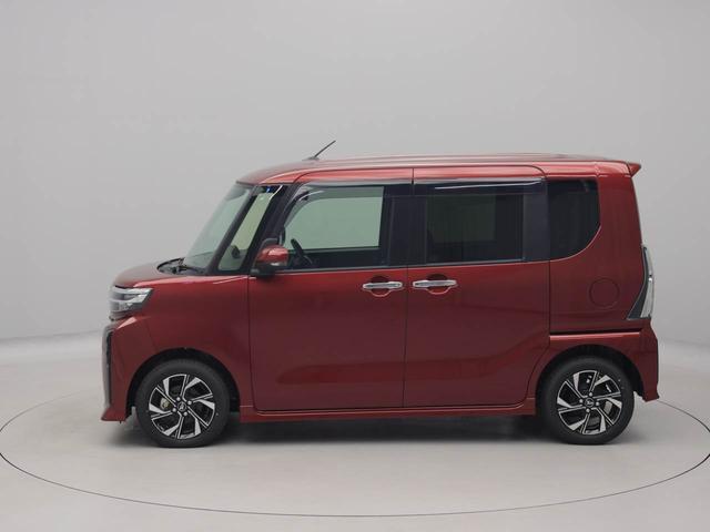 タントカスタムＸ　両側電動スライドドア　ＬＥＤヘッドライト衝突軽減ブレーキ　プッシュボタンスタート　アイドリングストップ　スマートキー　障害物センサー　アルミホイール　電動格納ドアミラー　電動パーキングブレーキ　オートエアコン　運転席・助手席シートヒーター（愛知県）の中古車