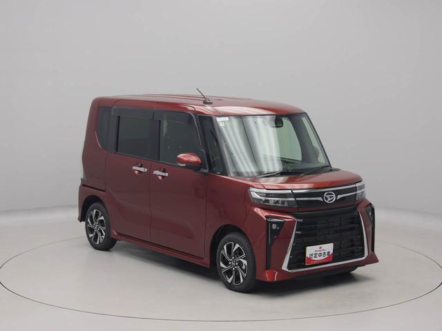 タントカスタムＸ　両側電動スライドドア　ＬＥＤヘッドライト衝突軽減ブレーキ　プッシュボタンスタート　アイドリングストップ　スマートキー　障害物センサー　アルミホイール　電動格納ドアミラー　電動パーキングブレーキ　オートエアコン　運転席・助手席シートヒーター（愛知県）の中古車