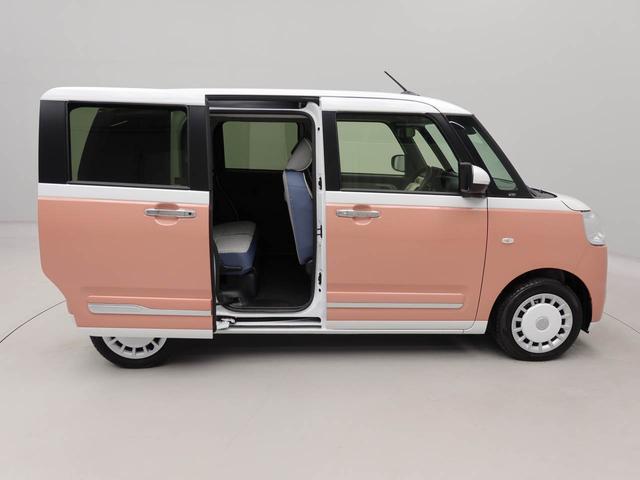 ムーヴキャンバスストライプスＧワンオーナー　衝突回避支援ブレーキ　車線逸脱警報　バックカメラ　両側電動スライドドア　キーフリー　プッシュスタート　ＬＥＤヘッドランプ　アイドリングストップ　エアバック　ＡＢＳ　ＣＶＴ　イモビライザー（愛知県）の中古車