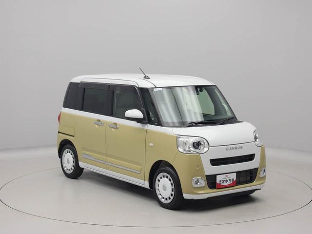 ムーヴキャンバスストライプスＧエアコン　パワステ　パワーウィンドウ　ＡＢＳ　エアバック　キーフリー（愛知県）の中古車