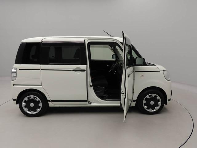 ムーヴキャンバスGブラックアクセントVS SAIII ナビ 全周囲カメラ衝突軽減ブレーキ LEDヘッドライト スマートキー プッシュボタンスタート 両側電動スライドドア 電動格納ドアミラー パワーウィンドウ オートエアコン 運転席シートヒーター 盗難防止システム(愛知県)の中古車