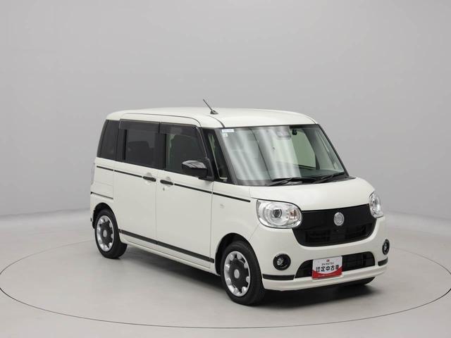 ムーヴキャンバスGブラックアクセントVS SAIII ナビ 全周囲カメラ衝突軽減ブレーキ LEDヘッドライト スマートキー プッシュボタンスタート 両側電動スライドドア 電動格納ドアミラー パワーウィンドウ オートエアコン 運転席シートヒーター 盗難防止システム(愛知県)の中古車