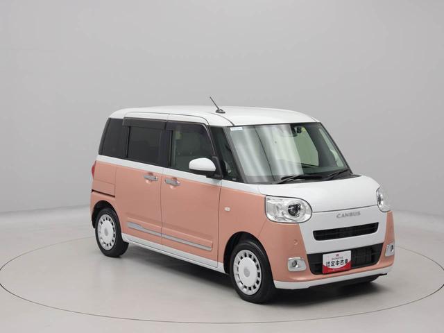 ムーヴキャンバスストライプスＧ　ナビ　ＥＴＣ　ドラレコ　バックカメラ衝突軽減ブレーキ　キーフリーシステム　ＬＥＤヘッドライト　両側電動スライドドア　プッシュボタンスタート　アイドリングストップ　障害物センサー　保温機能付カップホルダー（愛知県）の中古車