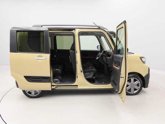 タントファンクロスターボエアコン　パワステ　パワーウィンドウ　ＡＢＳ　エアバック　アルミホイールキーフリー　電動ドアミラー　バックカメラ　電動スライドドア（愛知県）の中古車