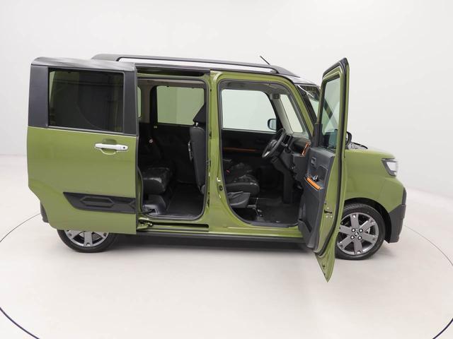 タントファンクロスターボエアコン　パワステ　パワーウィンドウ　ＡＢＳ　エアバック　アルミホイール　キーフリー　電動ドアミラー　バックカメラ　電動スライドドア（愛知県）の中古車