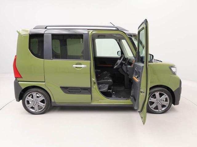 タントファンクロスターボエアコン　パワステ　パワーウィンドウ　ＡＢＳ　エアバック　アルミホイール　キーフリー　電動ドアミラー　バックカメラ　電動スライドドア（愛知県）の中古車