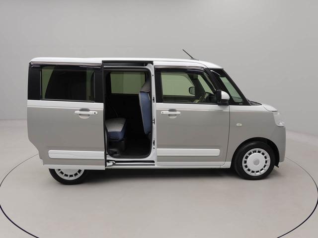 ムーヴキャンバスストライプスＧターボメモリーナビ　バックカメラ　電子パーキング　両側電動スライドドア　ＬＥＤヘッドライト　キーフリー　ドライブレコーダー（愛知県）の中古車