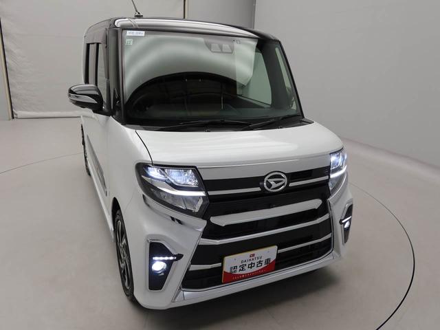 タントカスタムＲＳスタイルセレクション　ナビ　全周囲カメラ衝突軽減ブレーキ　ＬＥＤヘッドライト　アルミホイール　電動格納ドアミラー　プッシュボタンスタート　アイドリングストップ　電動パーキングブレーキ　両側電動スライドドア　運転席・助手席シートヒーター（愛知県）の中古車