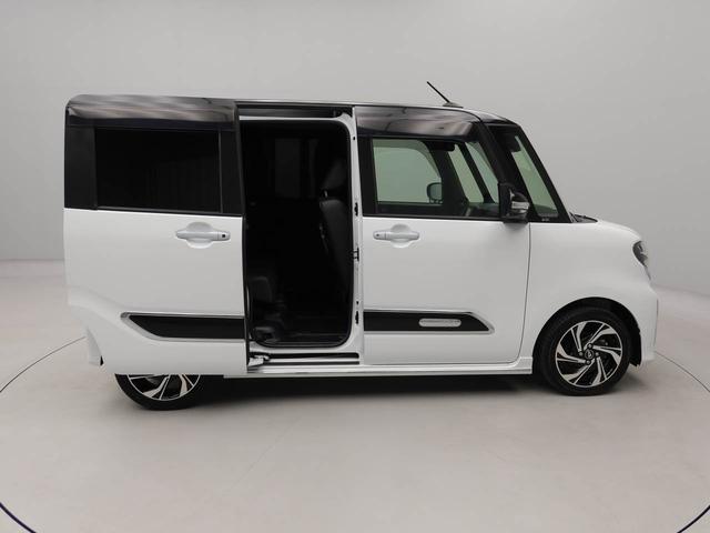 タントカスタムＲＳスタイルセレクション　ナビ　全周囲カメラ衝突軽減ブレーキ　ＬＥＤヘッドライト　アルミホイール　電動格納ドアミラー　プッシュボタンスタート　アイドリングストップ　電動パーキングブレーキ　両側電動スライドドア　運転席・助手席シートヒーター（愛知県）の中古車