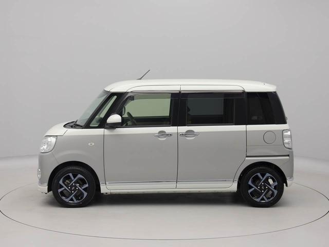 ムーヴキャンバスGメイクアップVS SAIII ナビ 全周囲カメラ衝突軽減ブレーキ LEDヘッドライト アルミホイール 電動格納ドアミラー プッシュボタンスタート アイドリングストップ スマートキー 運転席シートヒーター オートエアコン 両側電動スライドドア(愛知県)の中古車