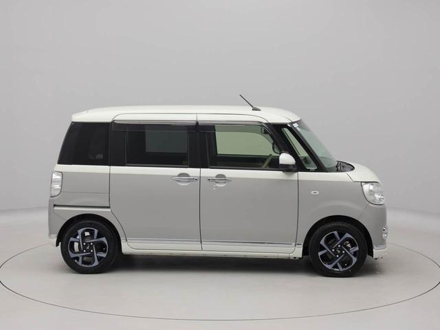 ムーヴキャンバスGメイクアップVS SAIII ナビ 全周囲カメラ衝突軽減ブレーキ LEDヘッドライト アルミホイール 電動格納ドアミラー プッシュボタンスタート アイドリングストップ スマートキー 運転席シートヒーター オートエアコン 両側電動スライドドア(愛知県)の中古車