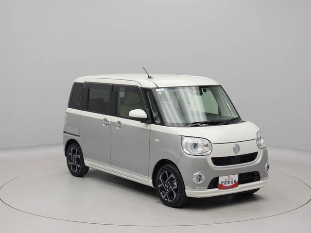 ムーヴキャンバスGメイクアップVS SAIII ナビ 全周囲カメラ衝突軽減ブレーキ LEDヘッドライト アルミホイール 電動格納ドアミラー プッシュボタンスタート アイドリングストップ スマートキー 運転席シートヒーター オートエアコン 両側電動スライドドア(愛知県)の中古車