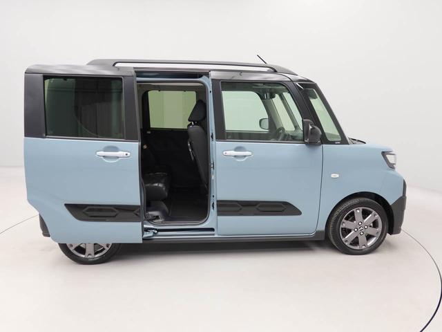 タントファンクロスターボワンオーナー　ターボ　衝突回避支援ブレーキ　車線逸脱警報　バックカメラ　両側電動スライドドア　キーフリー　プッシュスタート　ＬＥＤヘッドランプ　アイドリングストップ　エアバック　ＡＢＳ　ＣＶＴ（愛知県）の中古車