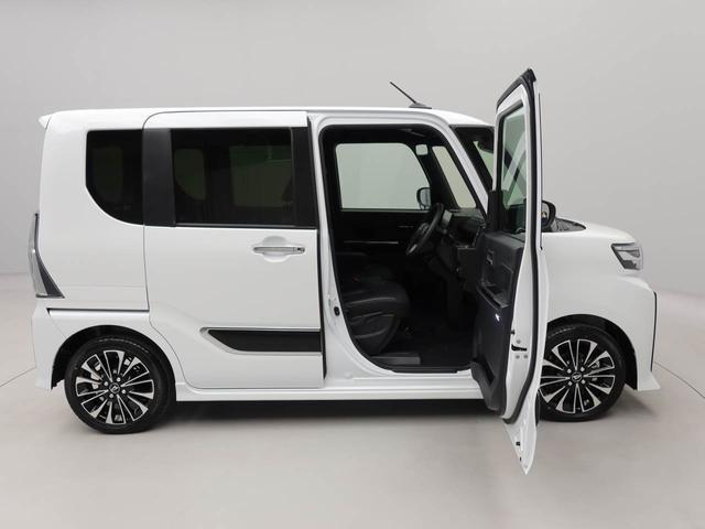 タントカスタムＲＳ　パノラマモニター　両側電動スライドドアドラレコ　バックカメラ　パノラマモニター　キーフリー　イモビライザー　アイドリングストップ　ＥＴＣ　両側電動スライドドア　ターボ　アルミホイール　ＬＥＤヘッドライト　ワンオーナー　禁煙車（愛知県）の中古車