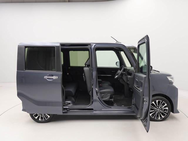 タントカスタムＲＳワンオーナー　ターボ　衝突回避支援ブレーキ　車線逸脱警報　バックカメラ　両側電動スライドドア　キーフリー　プッシュスタート　ＬＥＤヘッドランプ　アルミホイール　アイドリングストップ　エアバック　ＡＢＳ（愛知県）の中古車