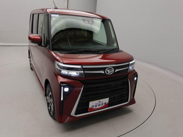 タントカスタムＸ両側電動スライドドア　バックモニター　プッシュスタート　電動サイドブレーキ　衝突被害軽減ブレーキ　コーナーセンサー　助手席イージークローザー　シートヒーター（愛知県）の中古車