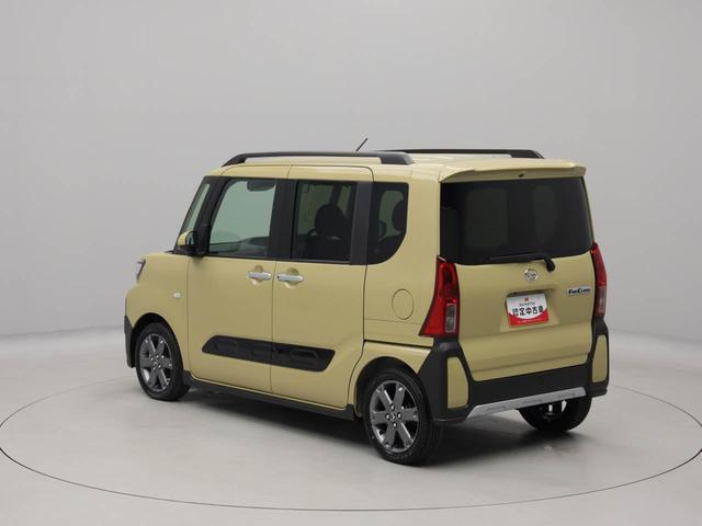 タントファンクロスターボ両側電動スライドドア　プッシュボタンスタート　衝突被害軽減ブレーキ　ルーフレール　バックカメラ　シートヒーター　ＬＥＤヘッドライト（愛知県）の中古車