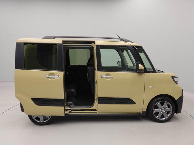 タントファンクロスターボ　ＬＥＤヘッドライト　バックカメラ衝突被害軽減ブレーキ　両側電動スライドドア　ターボ　ルーフレール　プッシュボタンスタート　キーフリー　オートエアコン　コーナーセンサー　運転席・助手席シートヒーター　電動パーキングブレーキ（愛知県）の中古車