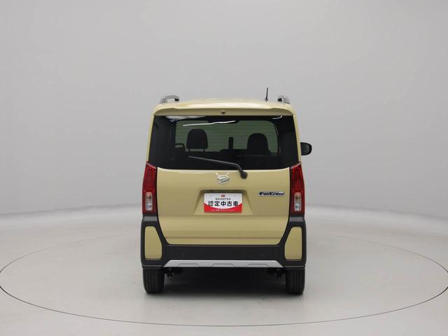 タントファンクロスターボ　ＬＥＤヘッドライト　バックカメラ衝突被害軽減ブレーキ　両側電動スライドドア　ターボ　ルーフレール　プッシュボタンスタート　キーフリー　オートエアコン　コーナーセンサー　運転席・助手席シートヒーター　電動パーキングブレーキ（愛知県）の中古車