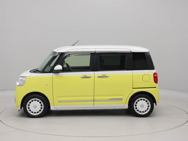 ムーヴキャンバスストライプスＧターボエアコン　パワステ　パワーウィンドウ　ＡＢＳ　エアバック　キーレスエントリー（愛知県）の中古車